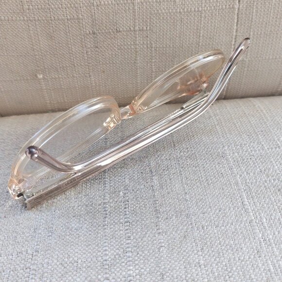 Couturier by Classic Women Glasses Frame Tan Clear ANDY ROSE 48[]18 130 Eye Wear - Picture 5 of 11